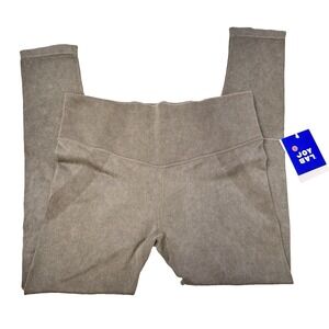 NEW Joylab Women's Seamless High-Rise 7/8 Leggings Taupe‎ Grey Sz Large $30
